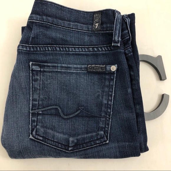 7 For All Mankind l Sz 28 l Classic Boot Cut Jeans - Picture 5 of 14